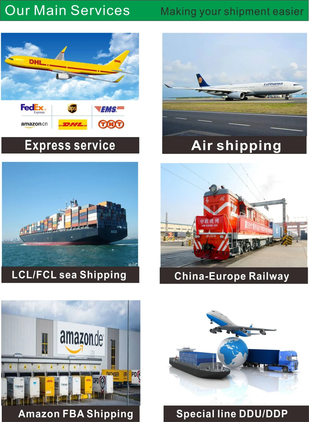 Sea Freight Rates Best Shipping Agent From Shenzhen to Europe with Door to Door Services